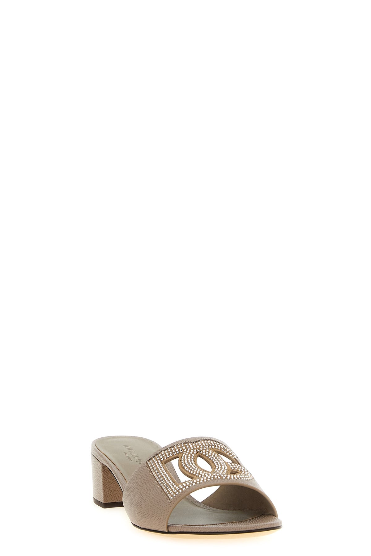 dauphine calf leather mules