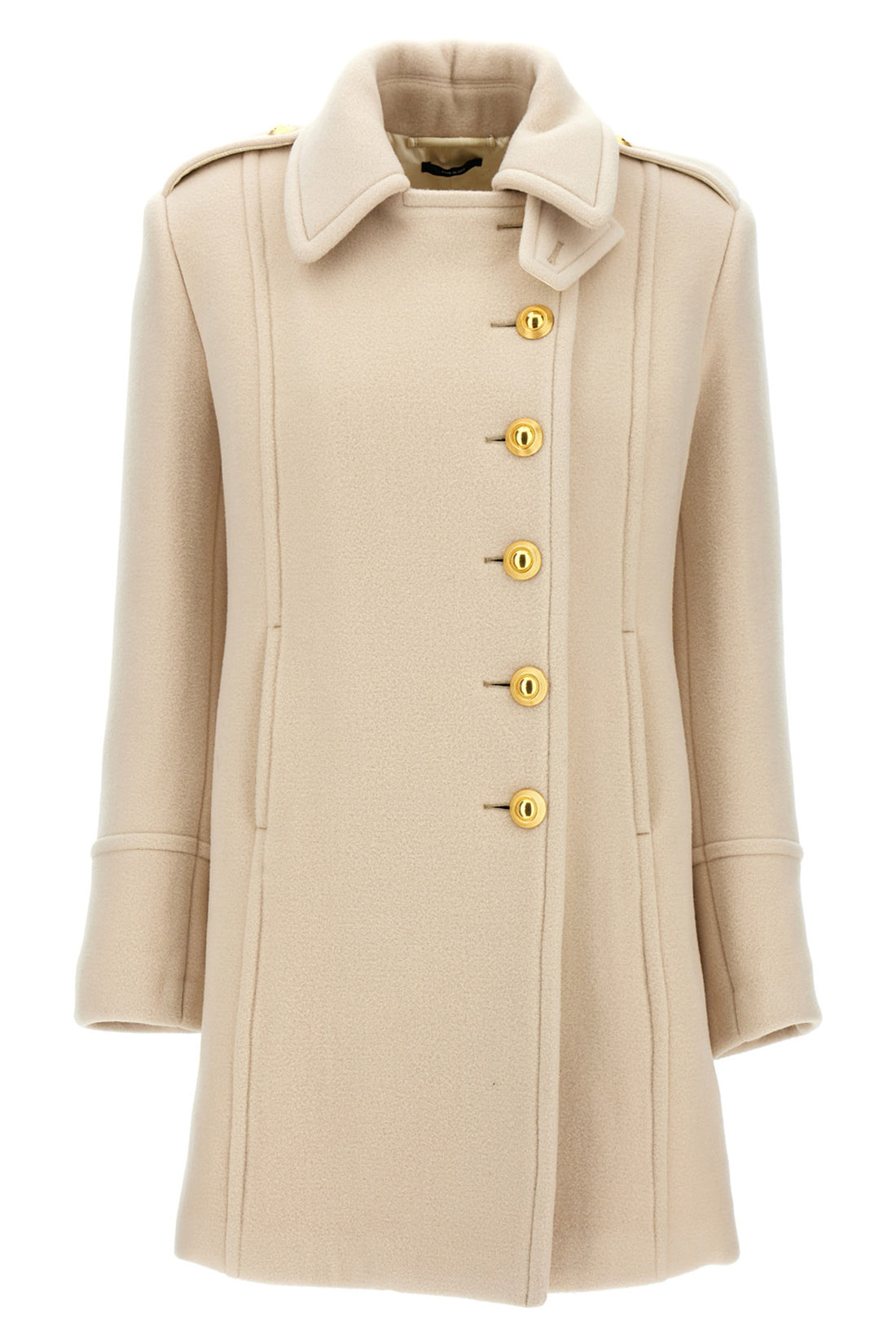 TOM FORD 38 single-breasted wool and cashmere coat