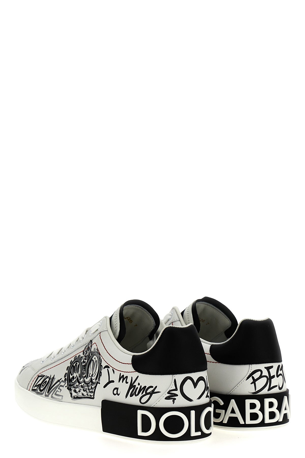 portofino leather sneakers