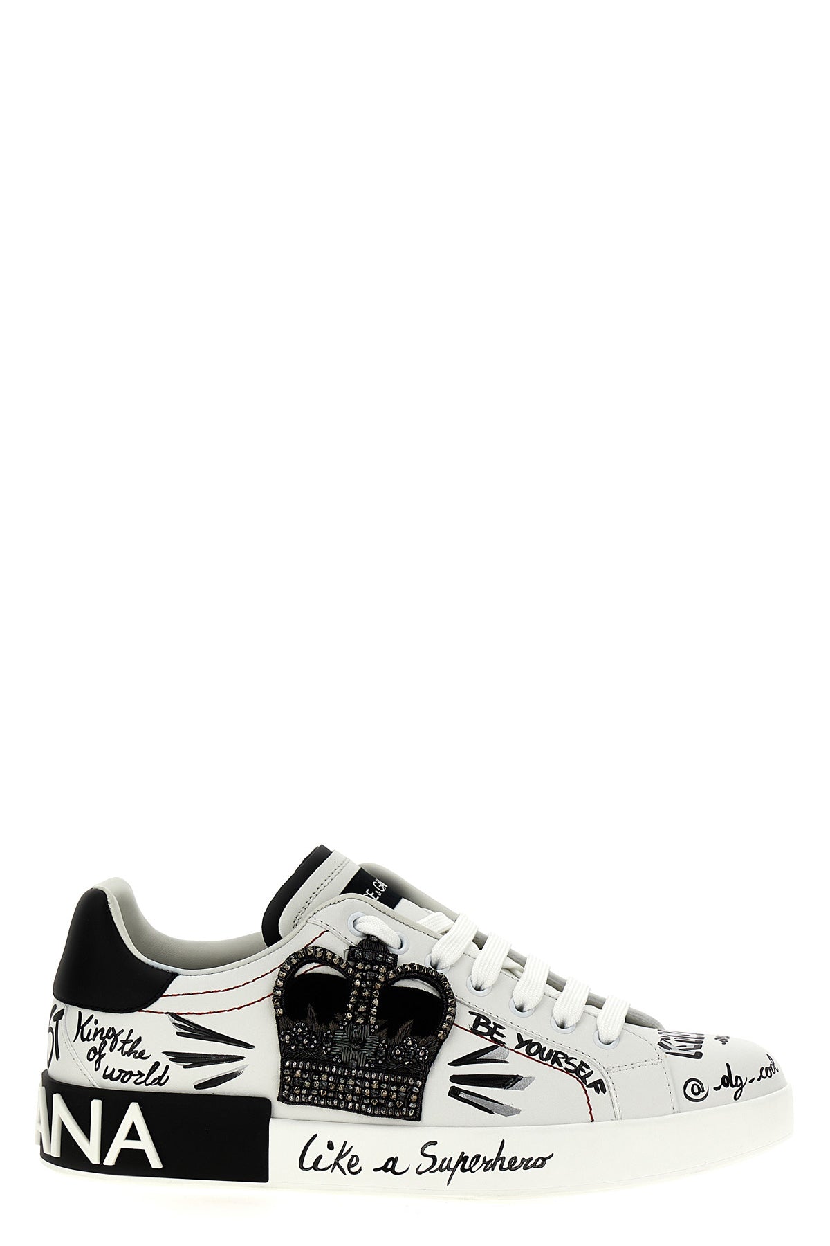 portofino leather sneakers