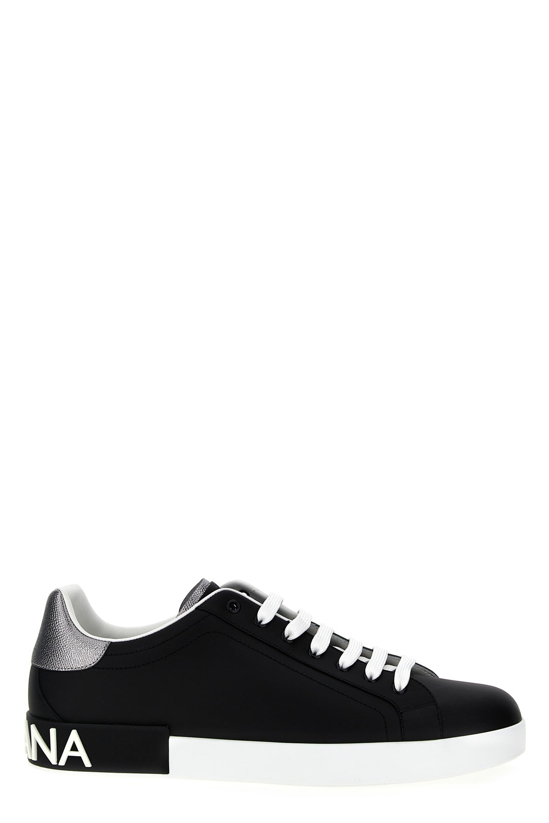 DOLCE &amp; GABBANA 45 portofino low sneakers in leather
