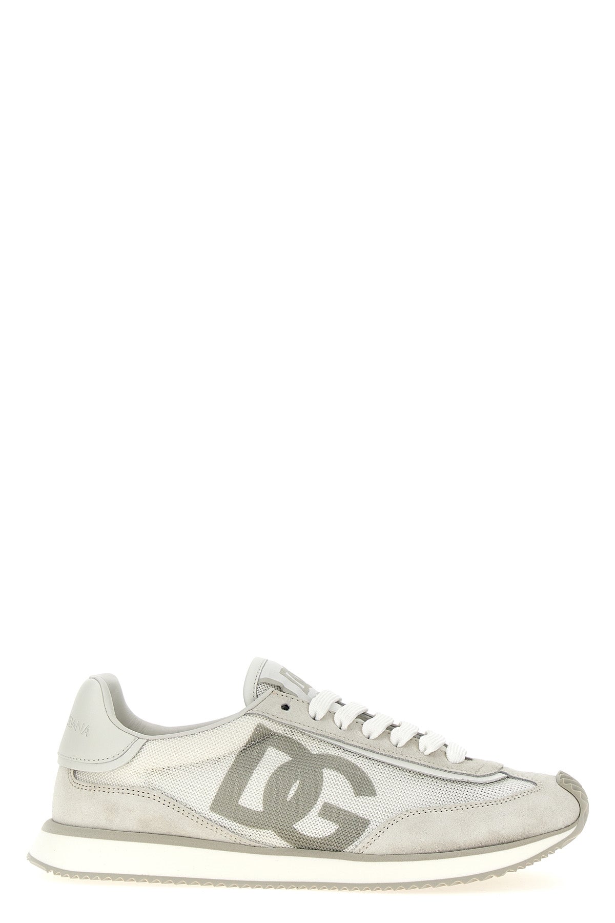 dg cushion mesh and suede fabric sneakers