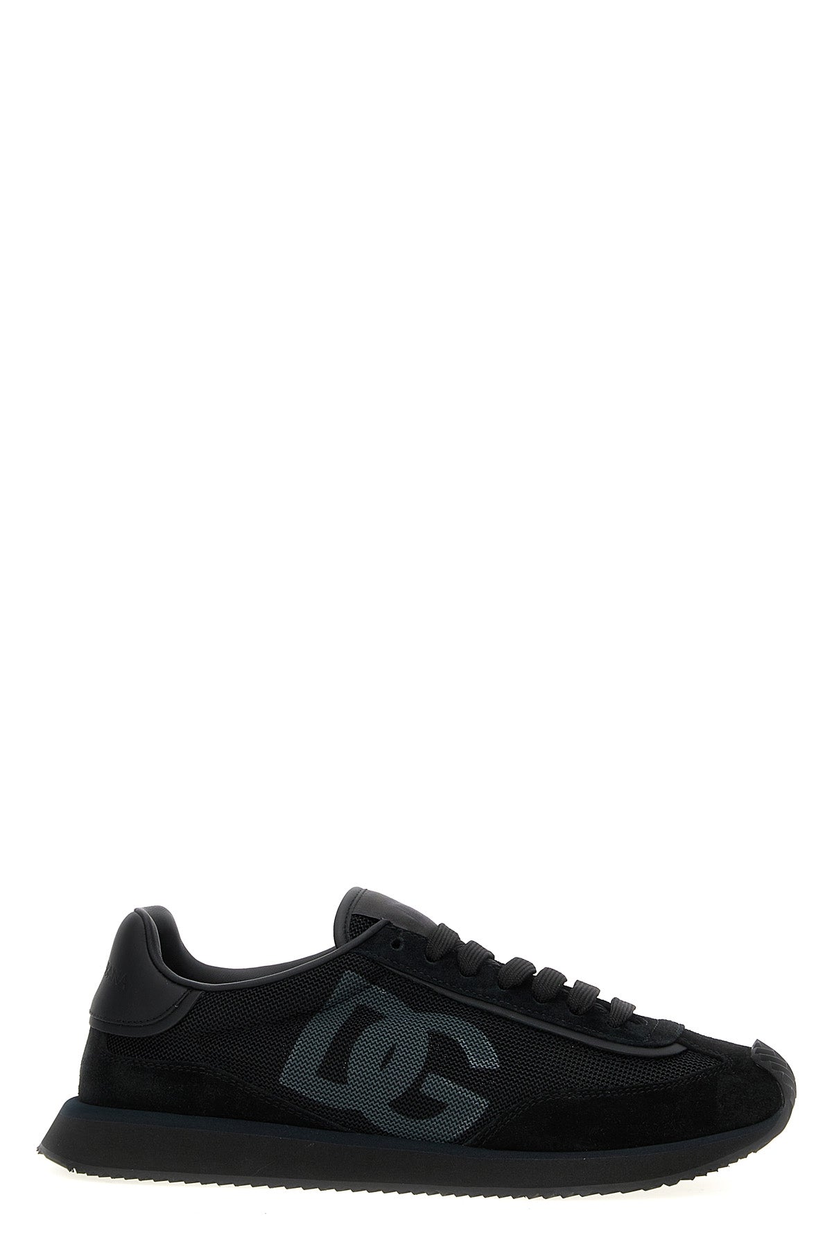 dg cushion mesh and suede fabric sneakers
