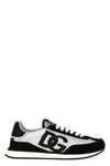 dg cushion mesh and suede fabric sneakers