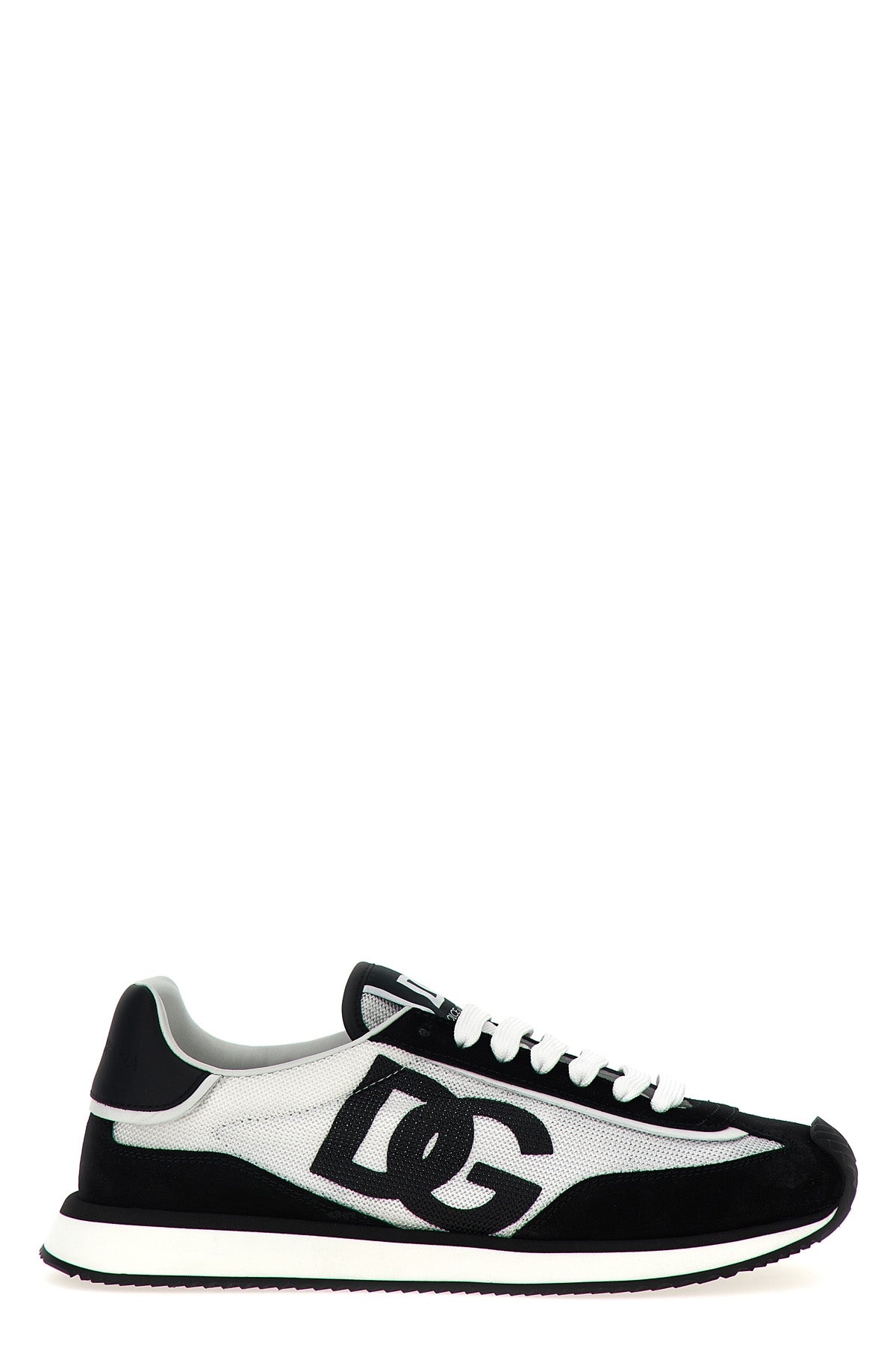 dg cushion mesh and suede fabric sneakers