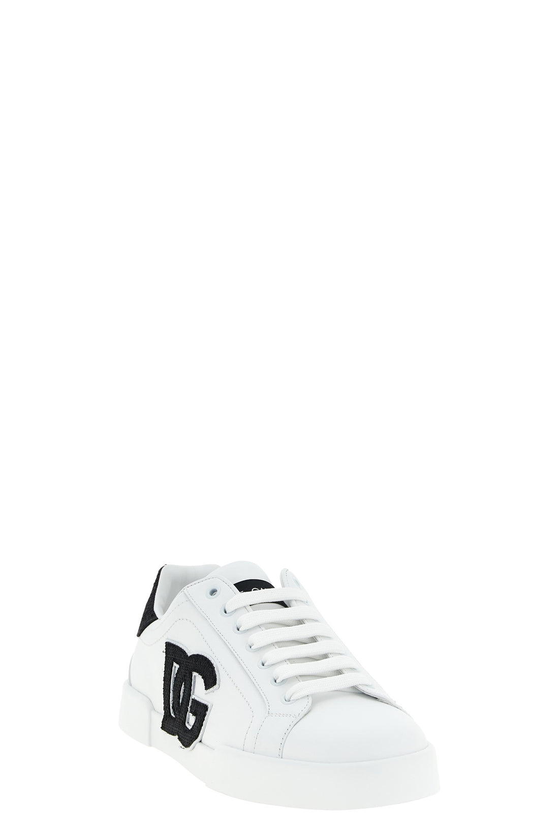 DOLCE &amp; GABBANA 41 portofino light strobel style calf leather sneakers
