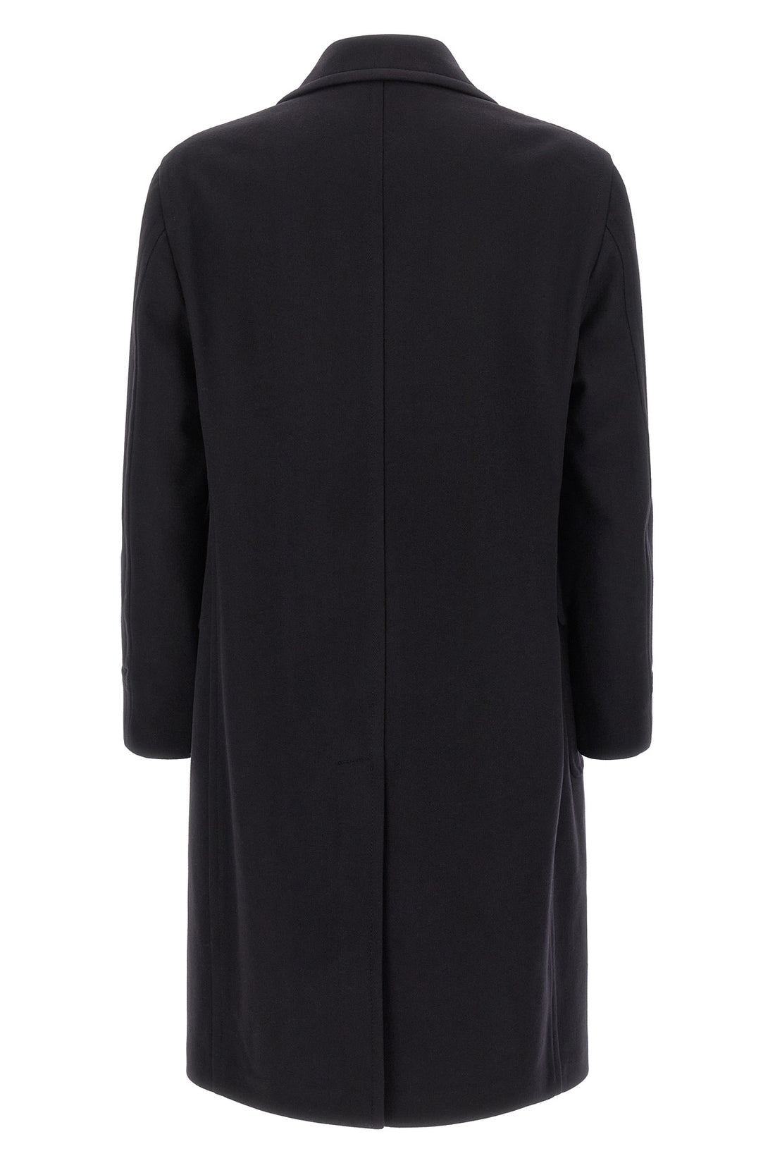 TAGLIATORE 50 double-breasted sherry wool and cashmere blend midi coat