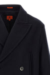 dosio double-breasted unstructured wool coat