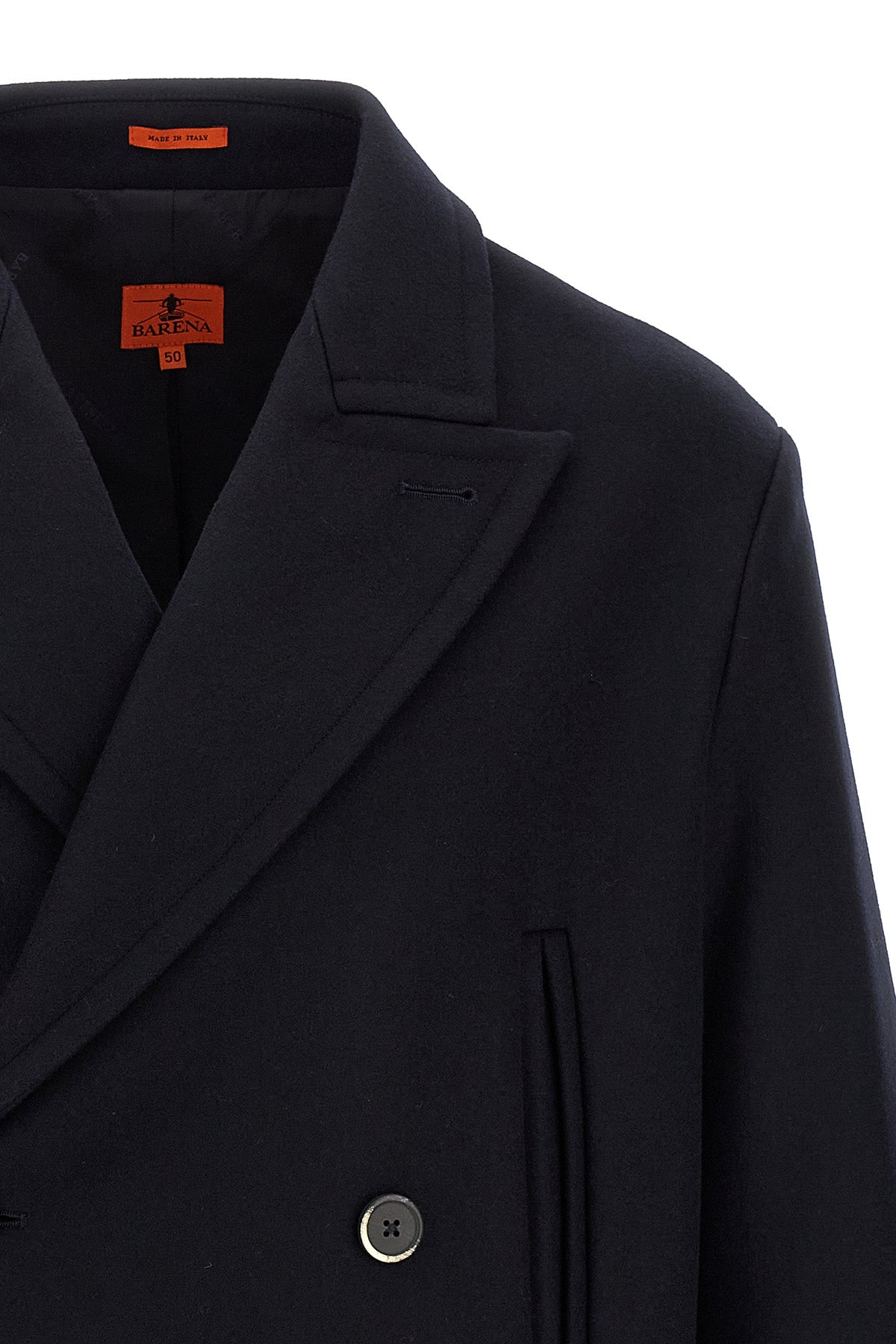 dosio double-breasted unstructured wool coat