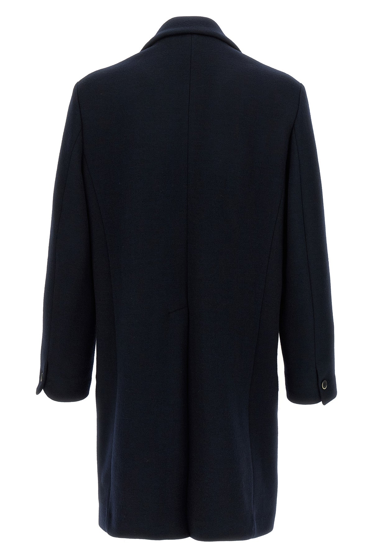 baron wool jersey coat