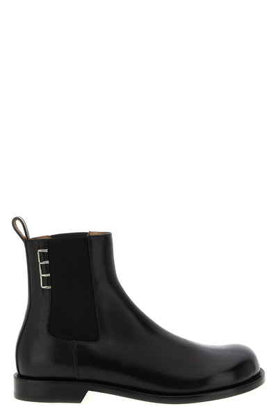 chelsea loafer smooth calf leather ankle boots