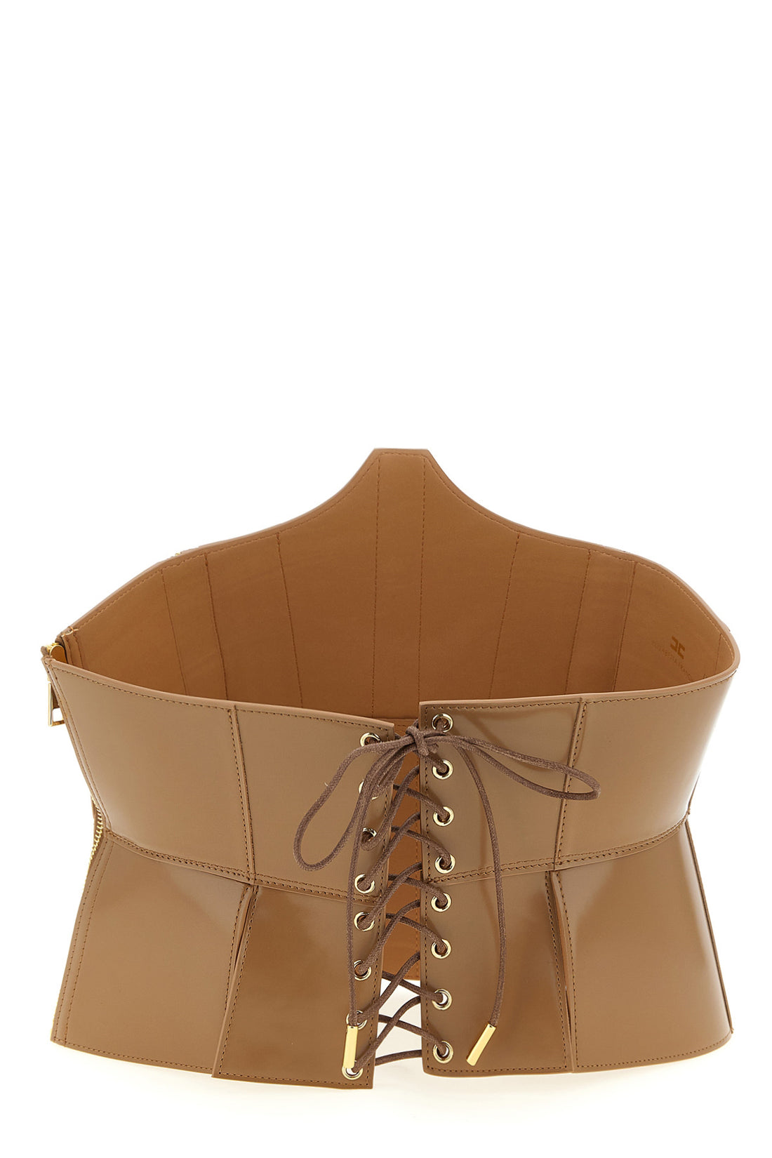 ELISABETTA FRANCHI 40 the elisabetta franchi corset belt defines the silhouette through a rigorous con