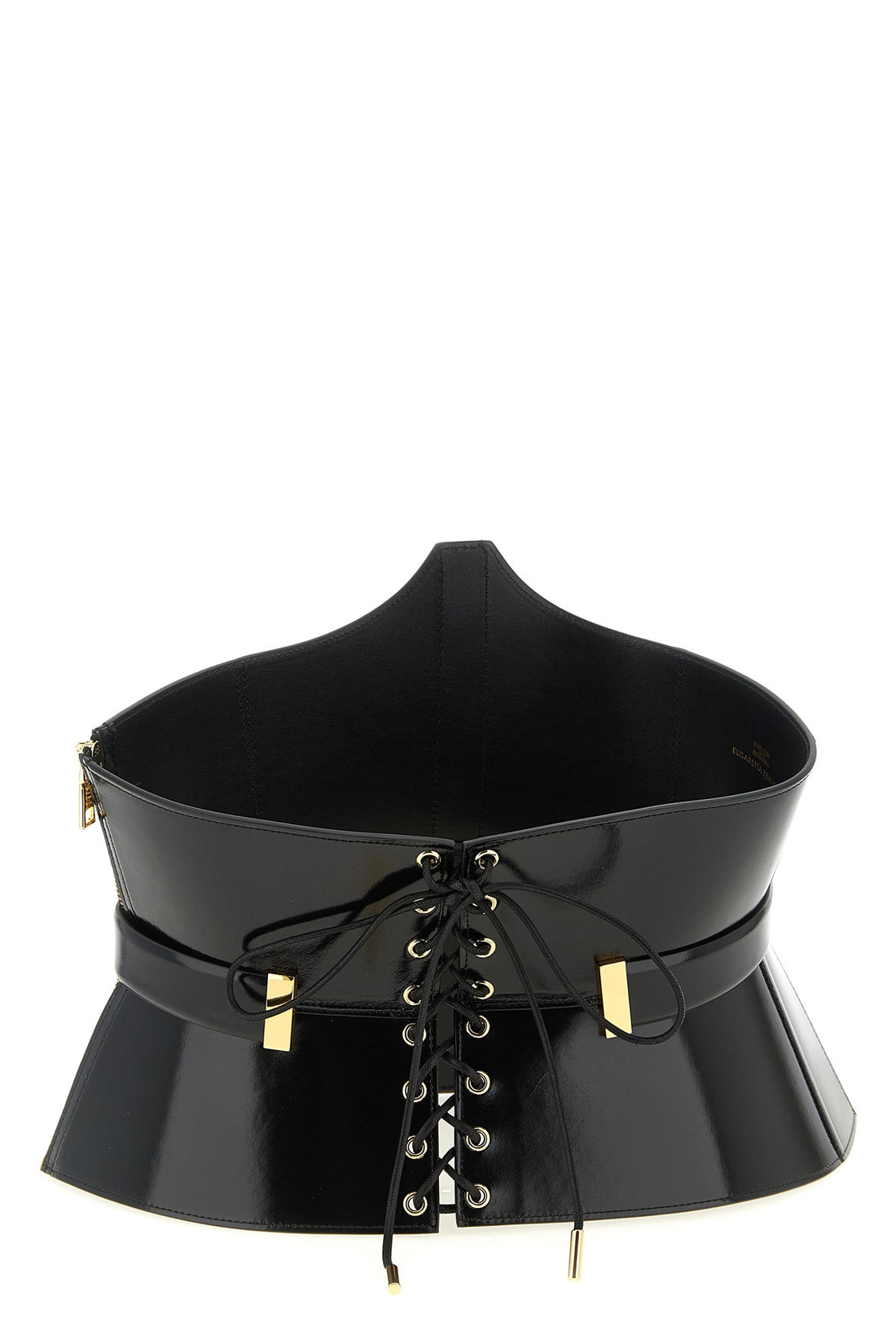 ELISABETTA FRANCHI 42 the elisabetta franchi corset belt defines the silhouette through a wide-band st