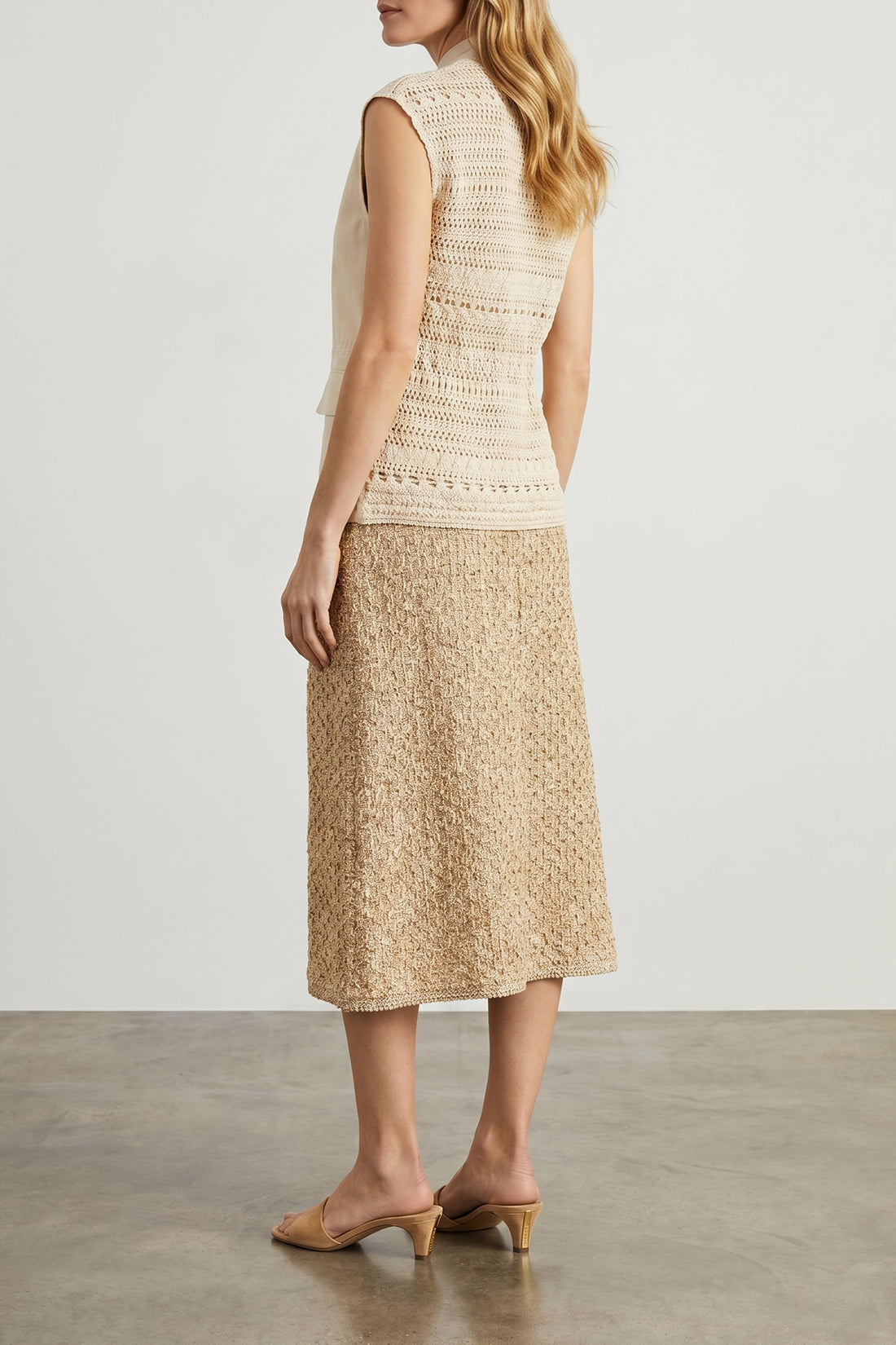 FABIANA FILIPPI 38 cotton gabardine vest