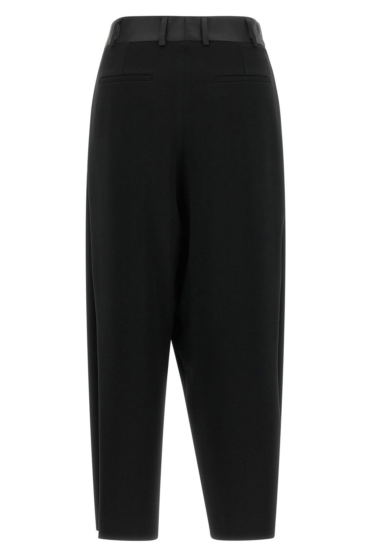 alberto biani trousers redefine the codes of formal tailoring through an innovat