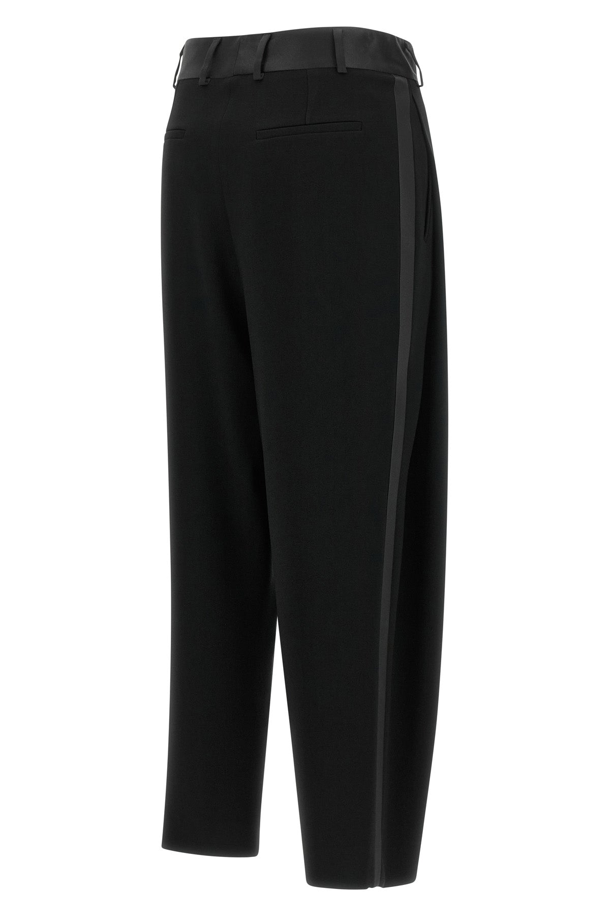 alberto biani trousers redefine the codes of formal tailoring through an innovat