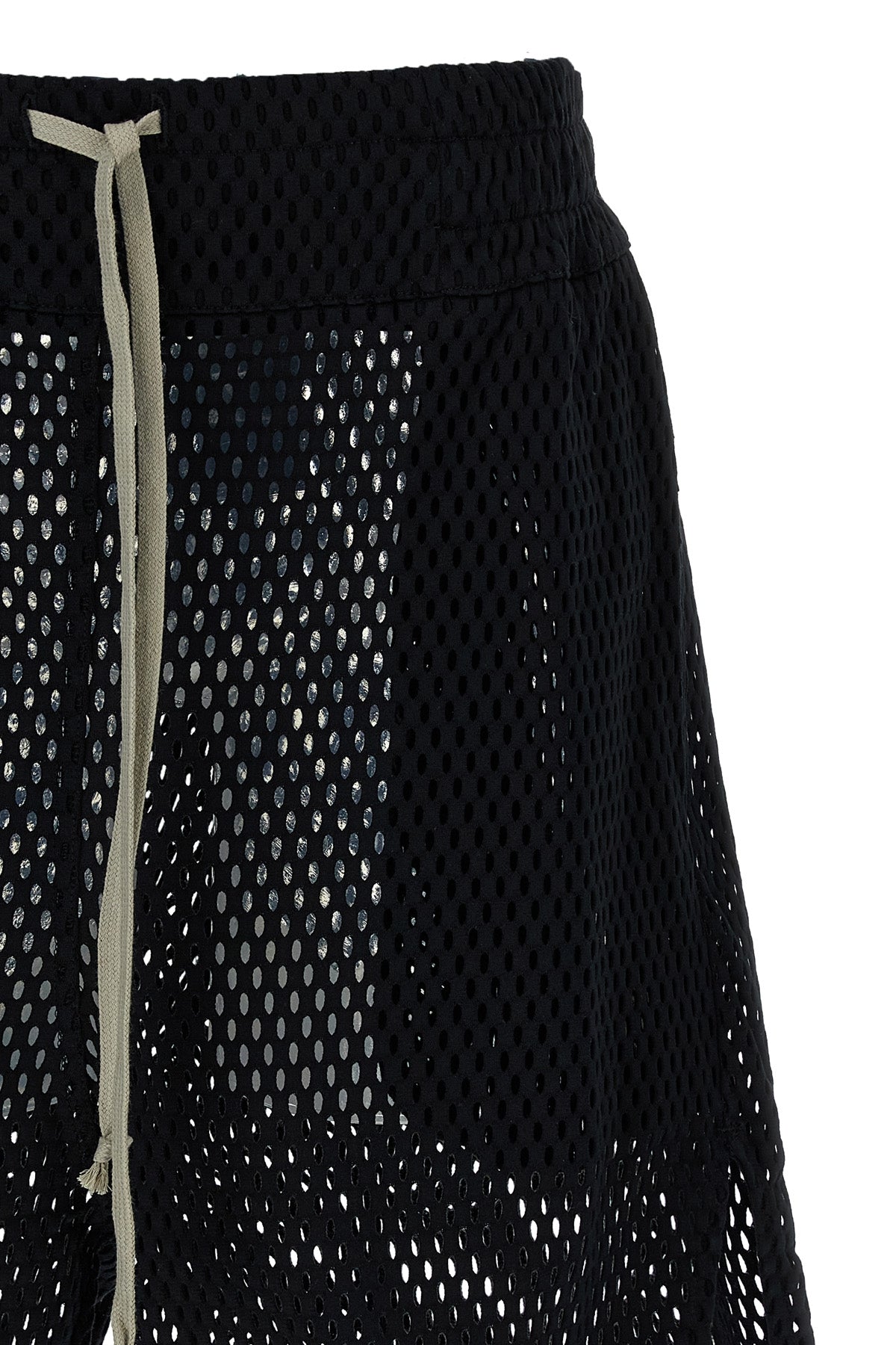champion x rick owens perforated cotton bermuda shorts