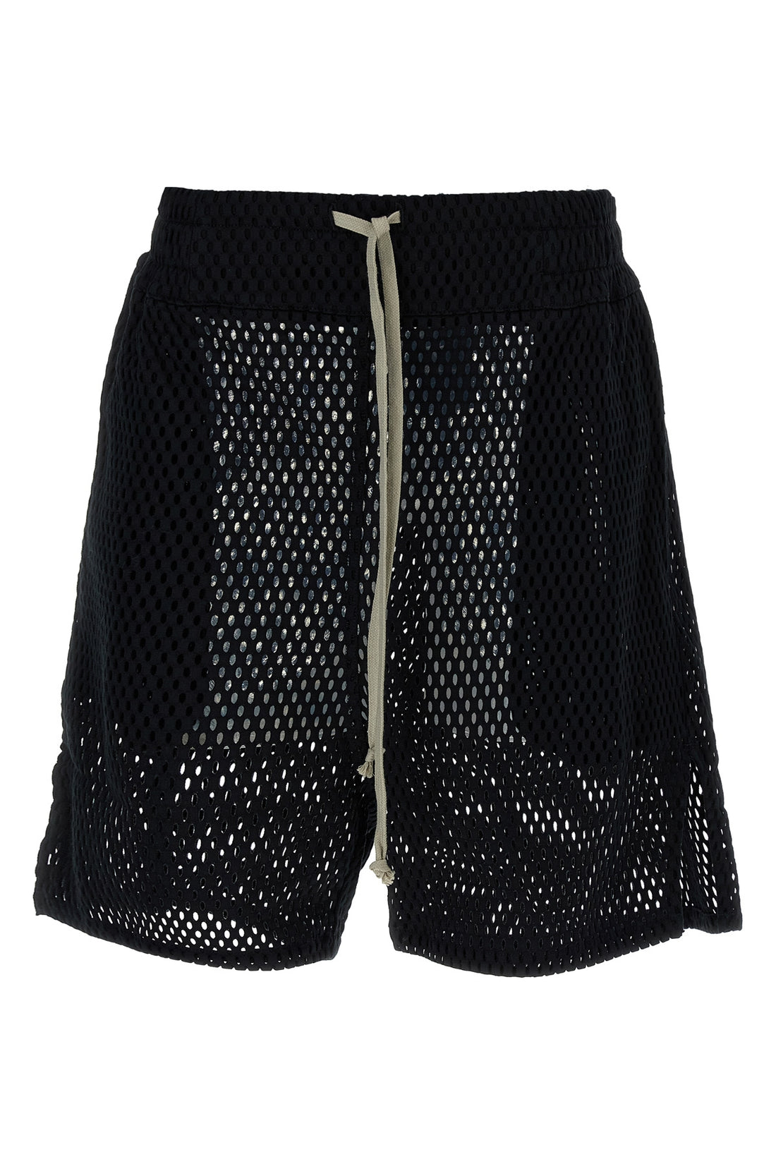 RICK OWENS XS champion x rick owens perforated cotton bermuda shorts