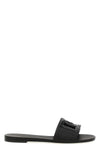 calfskin leather slide