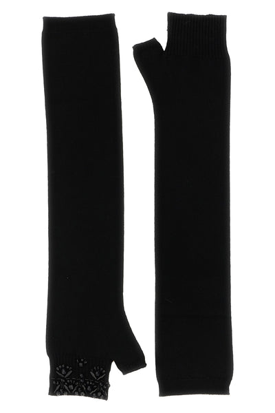 the fingerless gloves p