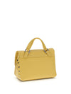 saeta baby leather postina handbag
