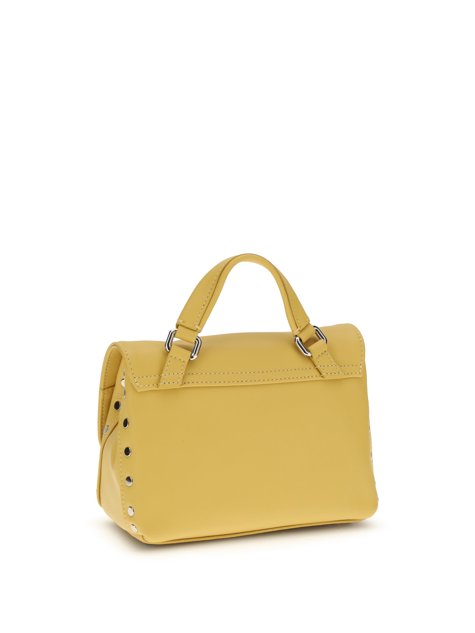 saeta baby leather postina handbag