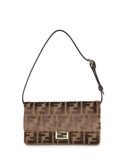 FENDI OS ff jacquard velvet wallet