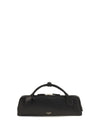 satin le teckel clutch