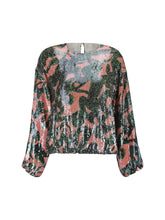 DRIES VAN NOTEN 38 sequins top