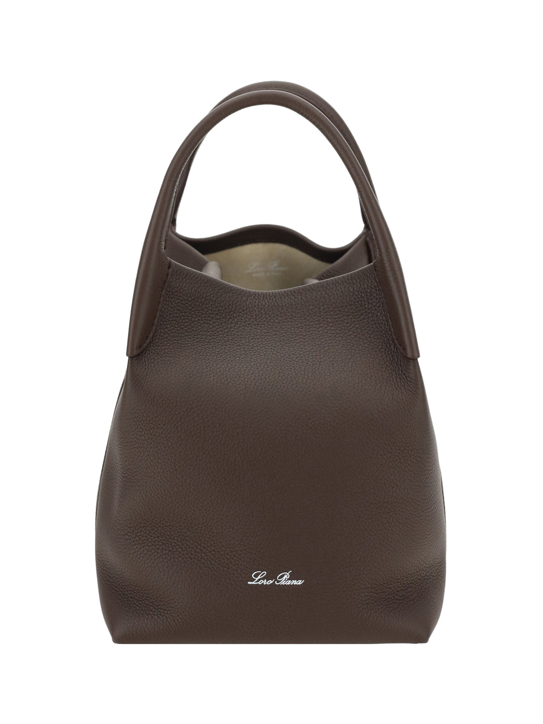 LORO PIANA OS small bale bucket bag