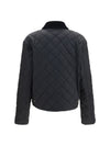 padded jacket with gancini buckles
