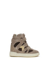 leather sneakers