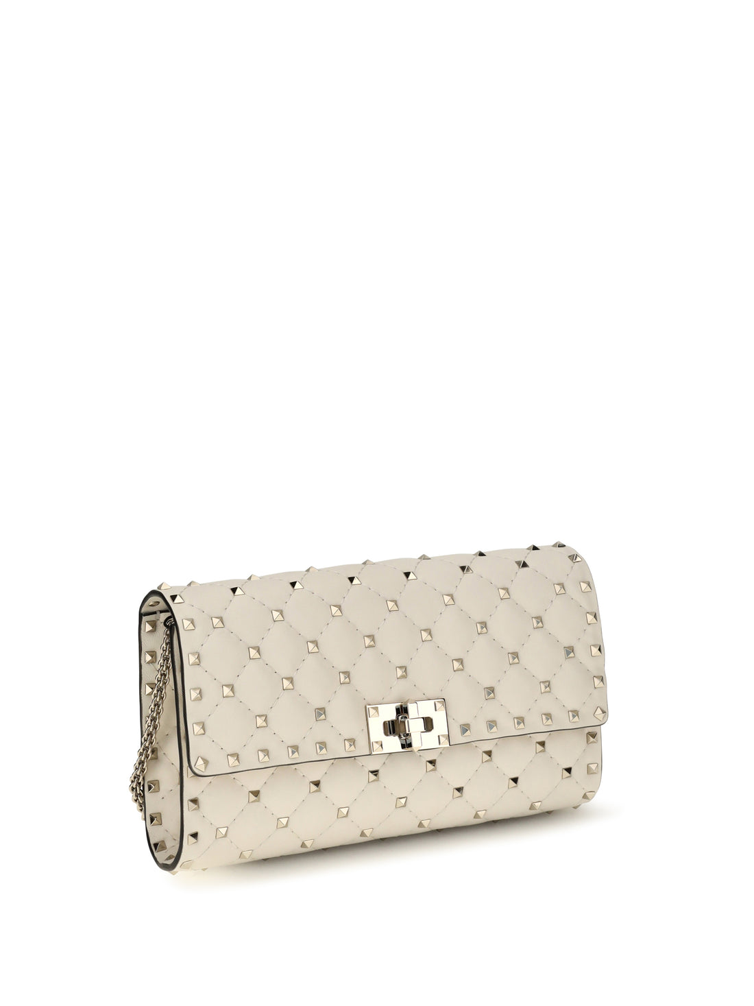 VALENTINO GARAVANI OS rockstud spike quilted nappa shoulder bag