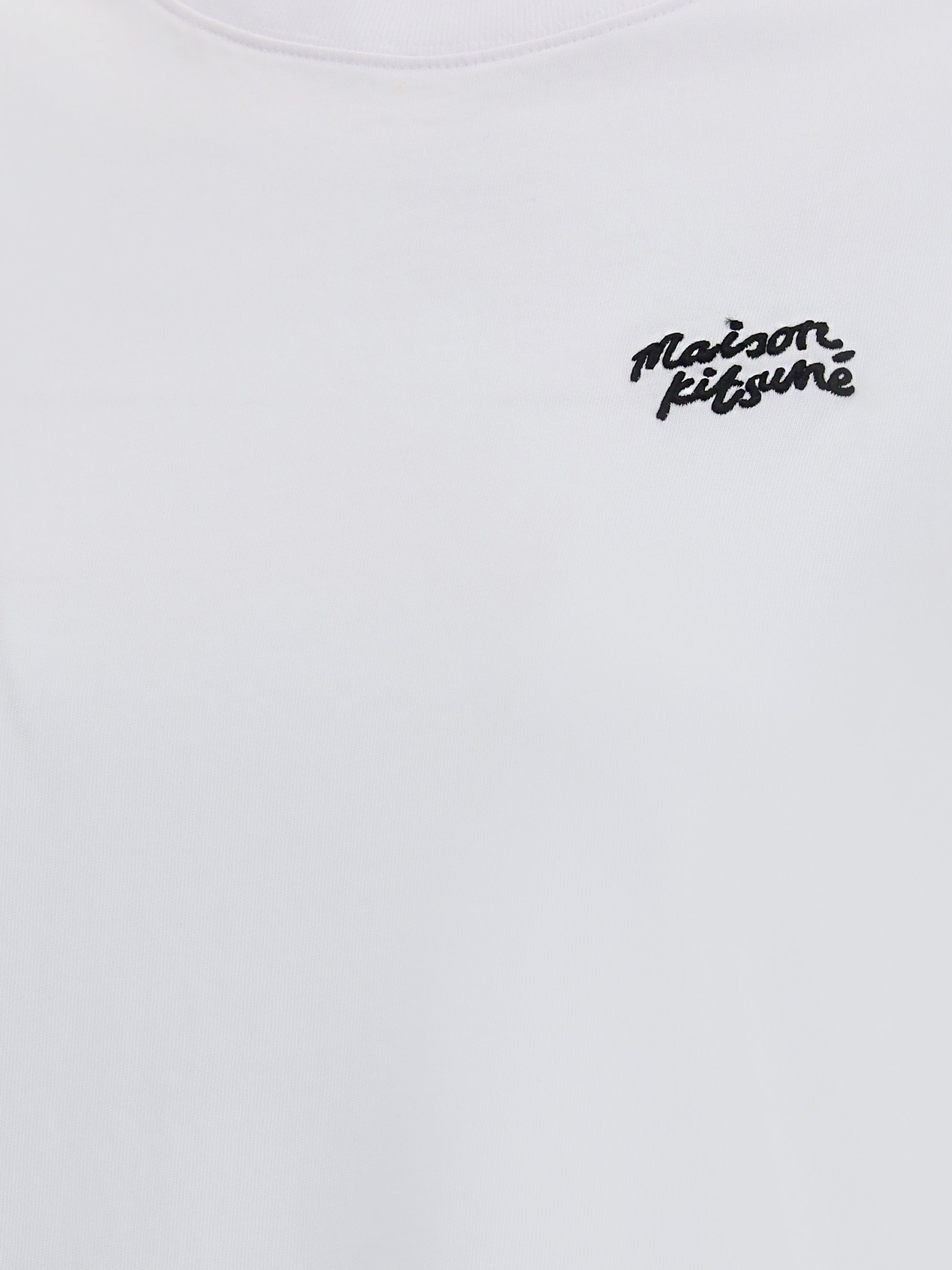 MAISON KITSUNÉ L contrast logo t-shirt