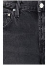 wide-leg denim jeans