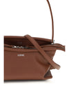 whisker glazed calfskin shoulder bag