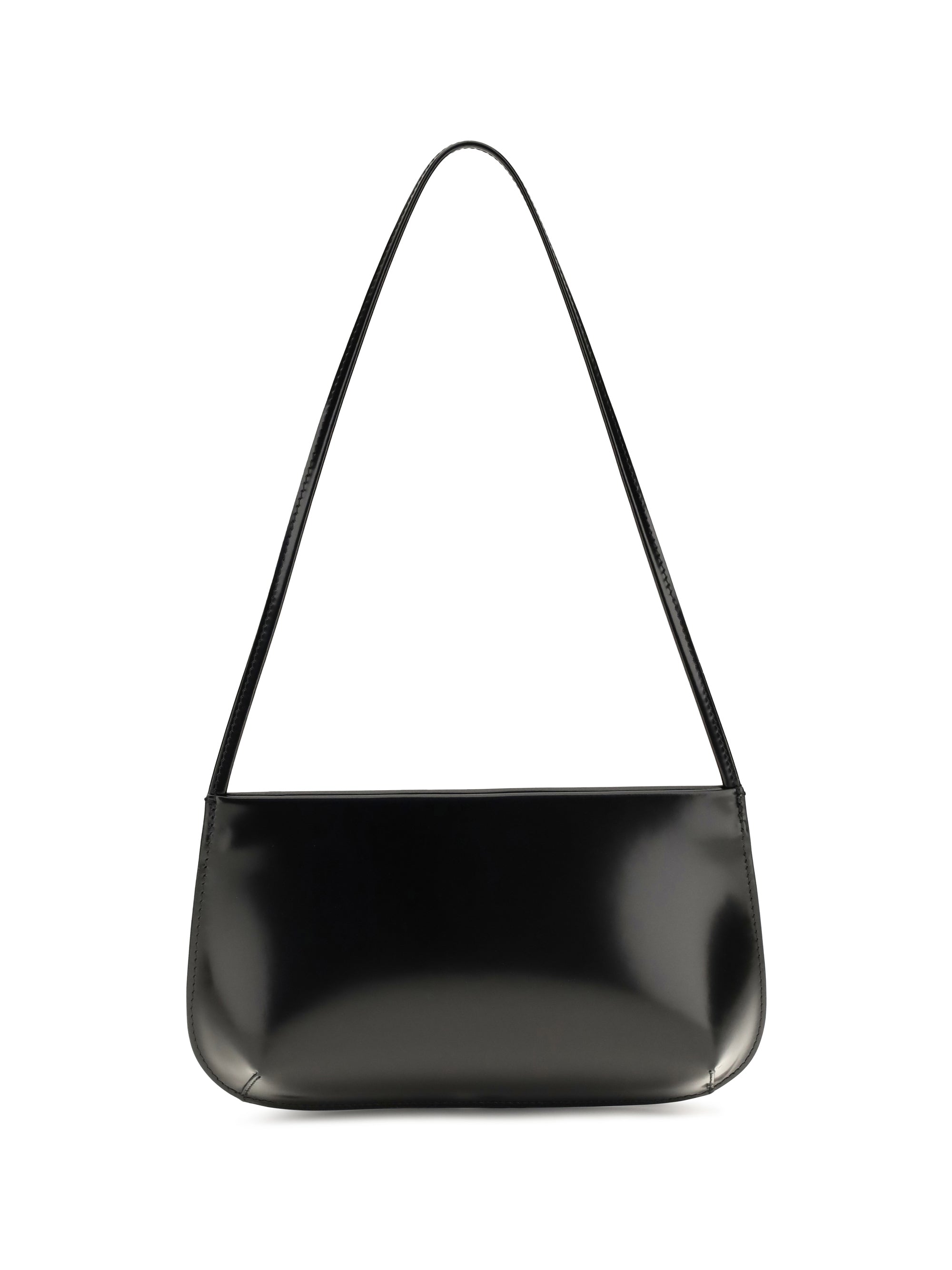 bra brushed leather shoulder bag