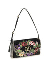 small devain embroidered shoulder bag