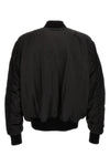 padded nylon bomber jacket