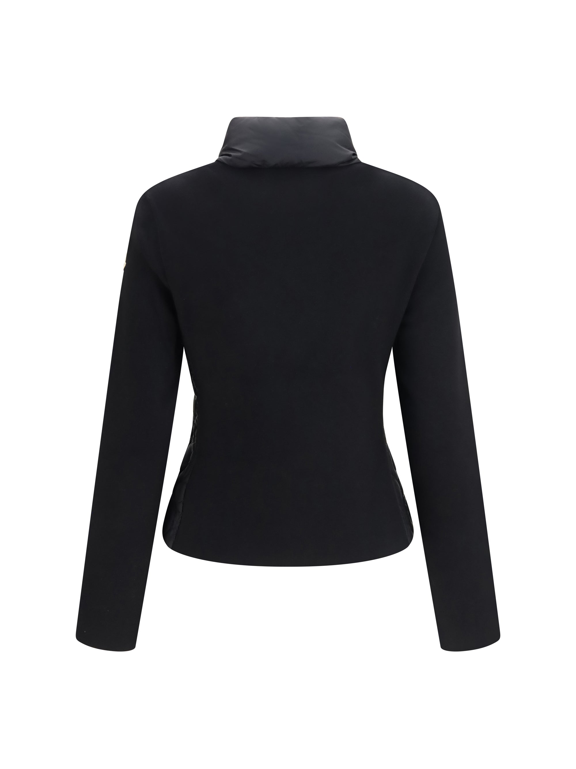 cotton padded cardigan