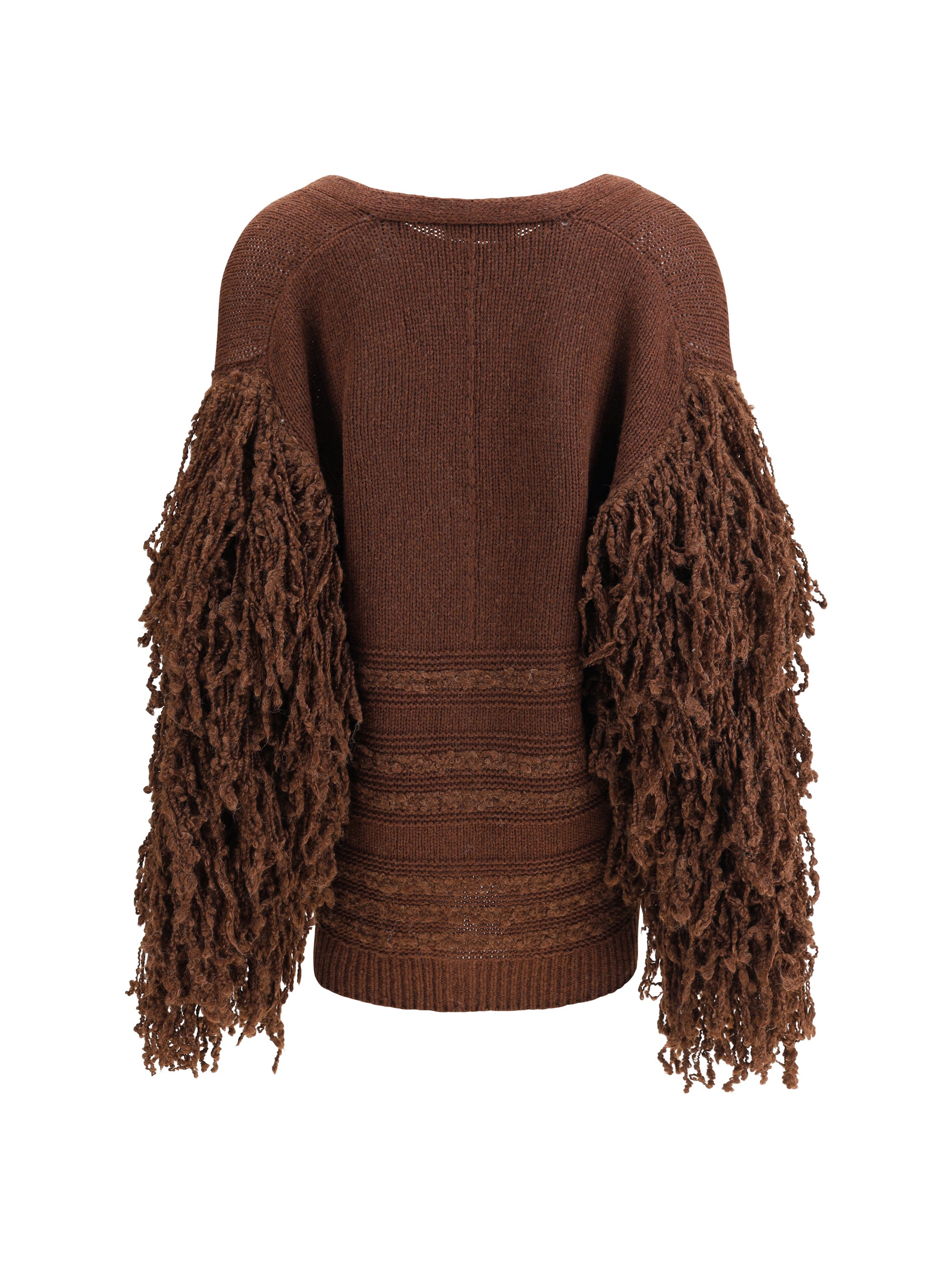FABIANA FILIPPI 42 fringes cardigan