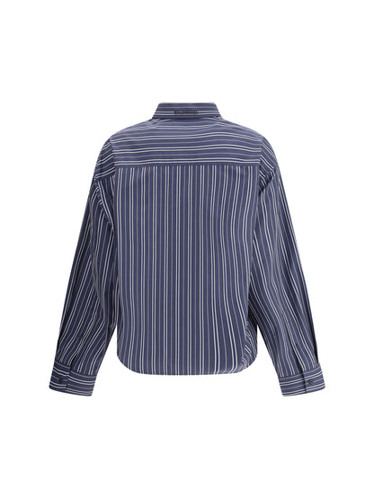 BALENCIAGA 36 striped shirt 