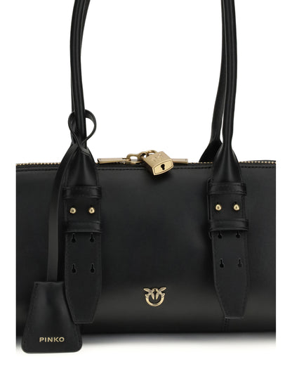 PINKO OS large bowling baguette shoulder bag