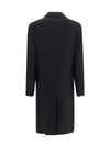 double-breasted wool coat