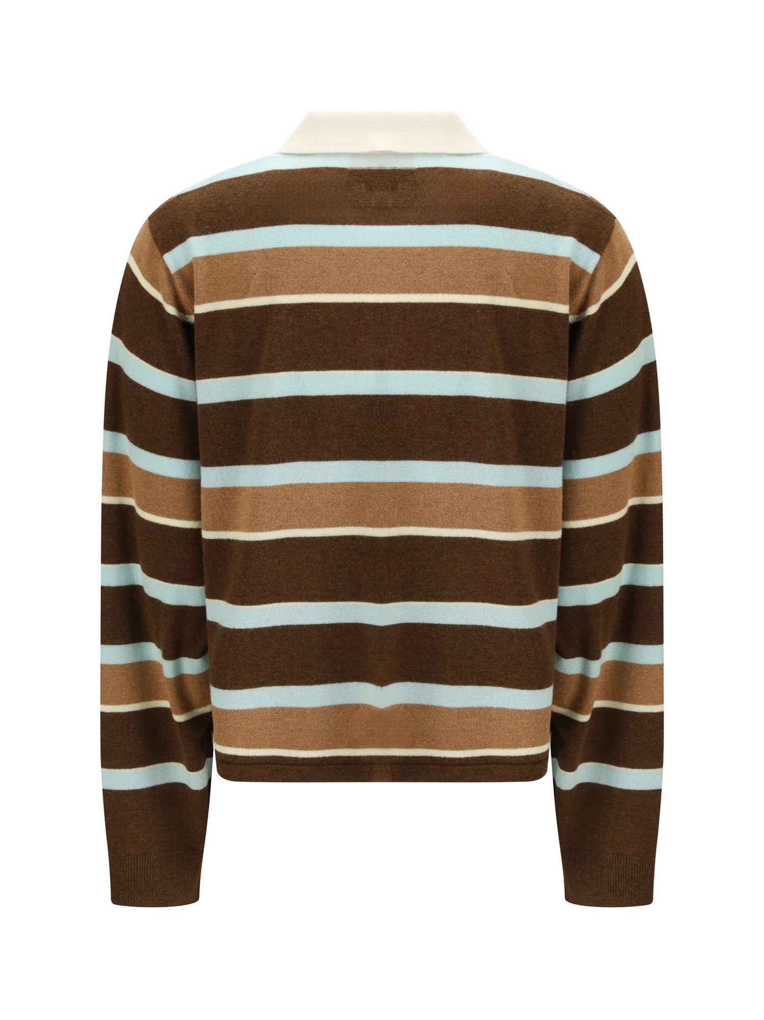 GUEST IN RESIDENCE L rugby cropped striped jumper 