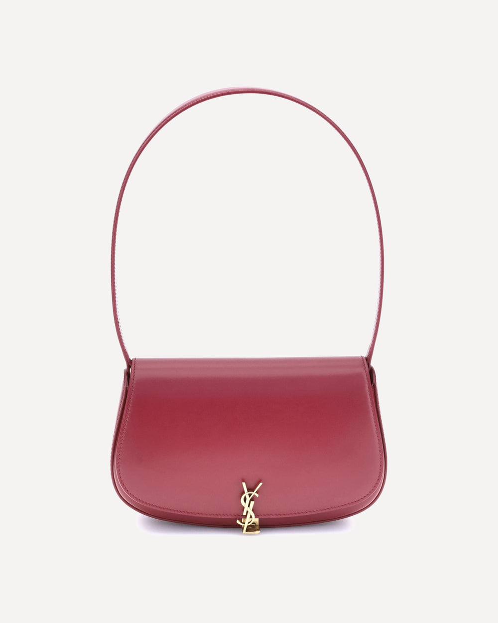 Saint Laurent Mini Voltaire Shoulder Bag Bordeaux
