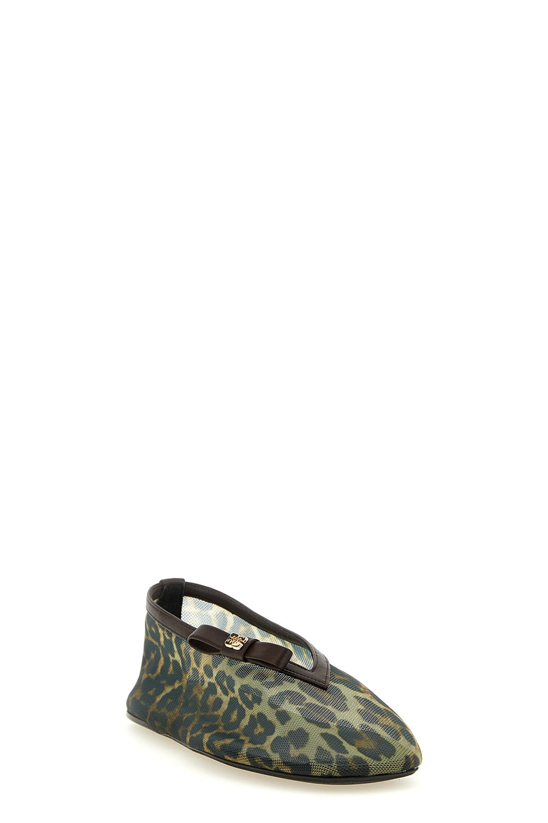 GANNI 36 the ganni jenny ballet flats is constructed