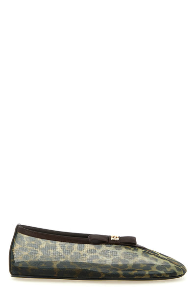 the ganni jenny ballet flats is constructed
