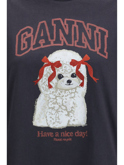 GANNI L poodle longsleeve