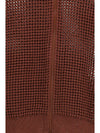 cotton mesh cardigan with dazzling details